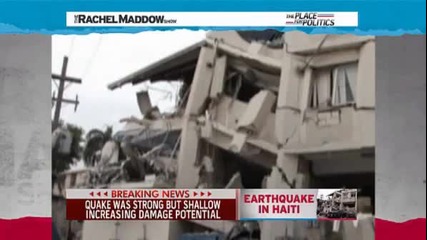 Масови разрушения и жертви след трус от 7 по Рихтер в Хаити 