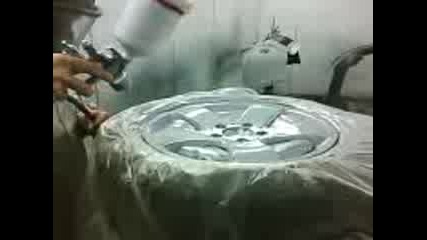 Mercedes Wheels paint 