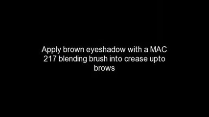 Kim Kardashian Pussycat Dolls inspired brown smokey eye makeup tutorial 