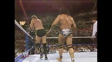 Ted Dibiase vs Jimmy Snuka Summerslam 1989