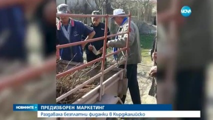 АГИТАЦИЯ: Раздаваха безплатни фиданки в Кърджалийско
