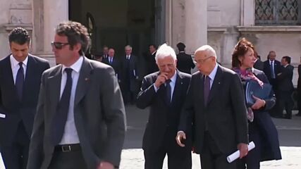 Почина бившият президент на Италия Джорджо Наполитано (ВИДЕО)