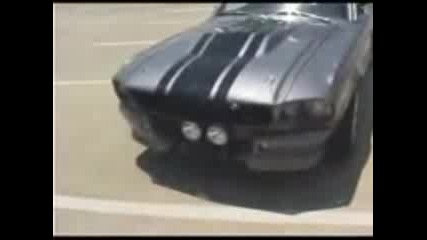 1967 Shelby Gt500e Eleanor Super Snake Burnout & Drift