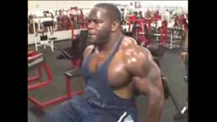 Ifbb Pro Bodybuilder Johnnie Jackson training 