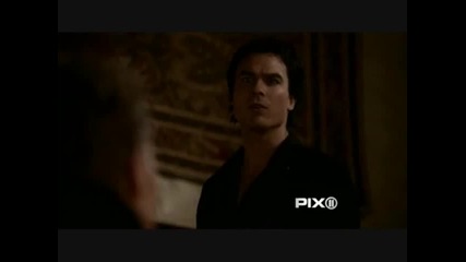 The Vampire Diaries 2x18 The Last Dance Damon Elena Scenes