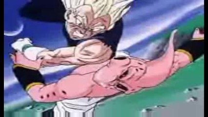 Vegeta Vs Kid Buu