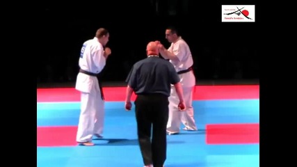 European Kyokushin Championship 2011-mindaugas Pavilionis-valeri Dimitrov