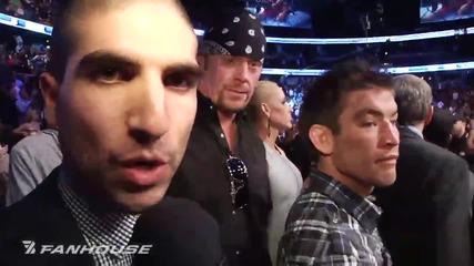 Wwe's Undertaker, Brock Lesnar Exchange Words Following Ufc 121