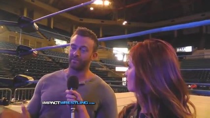 Magnus Talks About Starring in Mickie James' Music Video Somebody's Gonna Pay