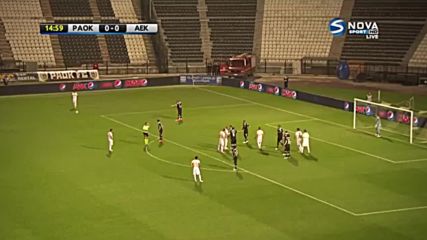 ПАОК-АЕК 2:1, 1-и плейофен кръг 2015-16 /репортаж/