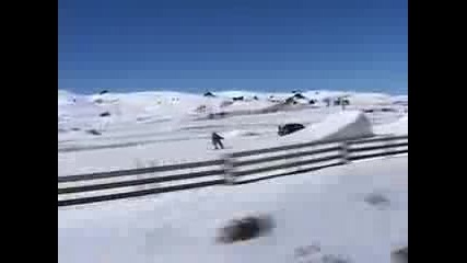 Ken Block`s snowboard/rally 