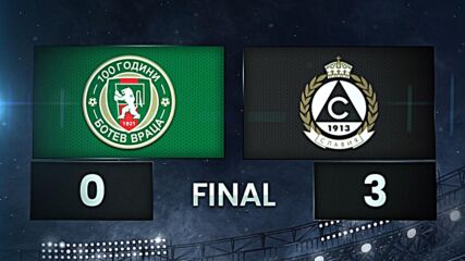 Botev Vratsa vs. Slavia Sofia - Condensed Game