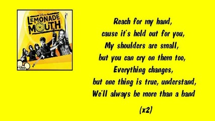 Lemonade Mouth - More Than a Band - Караоке/инструментал Без Бек Вокали! Hq