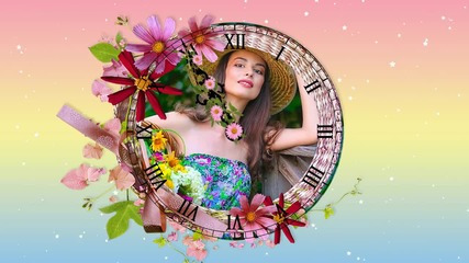 Flower Clock