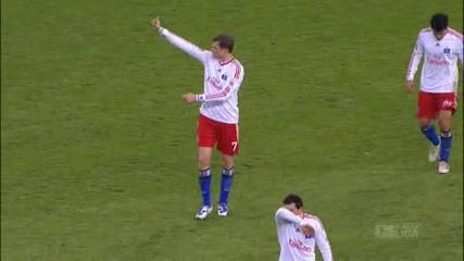 20.02.2010 г. Хамбургер - Айнтрахт 0 - 0 