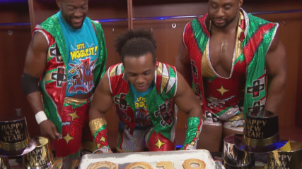 The New Day ring in the new year with a good luck surprise for Xavier Woods: SmackDown LIVE, Jan. 2, 2018