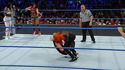 Becky Lynch, Naomi & Nikki Bella vs. Natalya, Carmella & Alexa Bliss: SmackDown, Sept. 6, 2016 (Full Match)