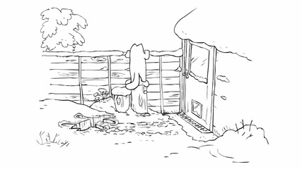 Simon's Cat 'snow Business'