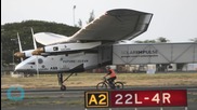 NONSTOP RECORD SET BY SOLAR-POWERED PLANE