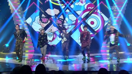 B1a4 - Beautiful Target ( 23-10-2011 S B S Inkigayo )