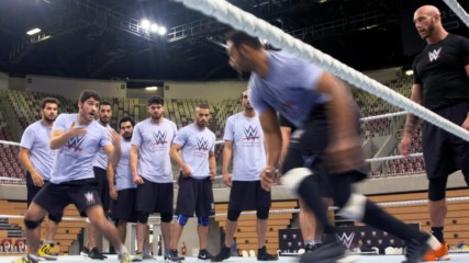 WWE tryout kicks into high gear in Saudi Arabia