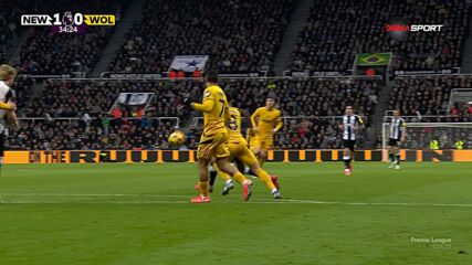 Goal by Newcastle United