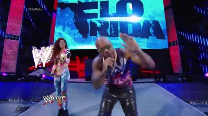 Flo Rida performs Raw July 21 2014