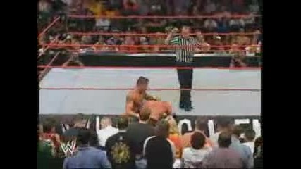 Triple H vs Randy Orton Unforgiven 2004 с превод 2 част