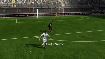 Страхотно воле на Del Piero - Fifa 11