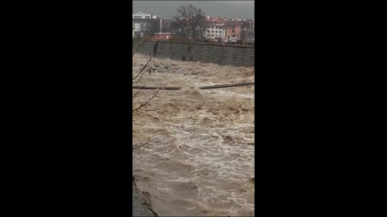 Водна стихия в Банско