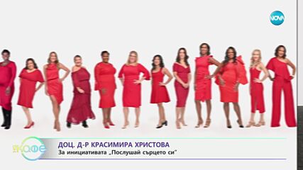 Доц. д-р Красимира Христова за инициативата "Послушай сърцето си" - „На кафе” (07.03.2024)