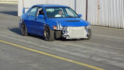 Twin turbo Evo project take off 