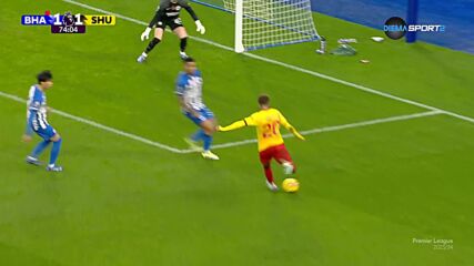 Sheffield United FC with an Own Goal vs. Brighton and Hove Albion