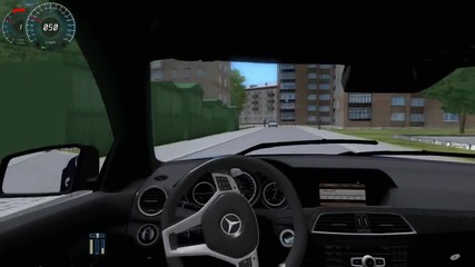 City Car Driving - Mercedes C63 Amg