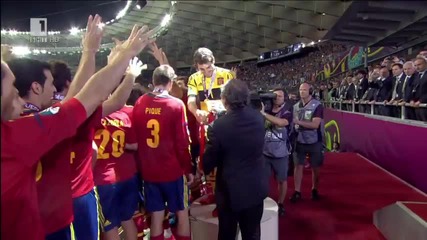 Бнт1 Hd - Испания - Италия 2012 - Награждаване 