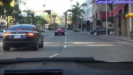 1,500hp Twin Turbo Lamborghini Says 'hi' To Beverly Hills