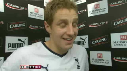 Dawson Interview Tottenham Burnley