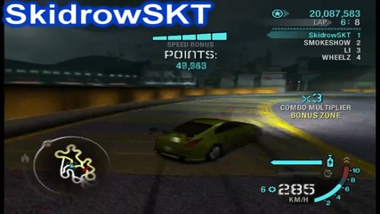 Skidrow S K T - Kimei Temple | 8 Laps - 33.898.525 [ W R ]