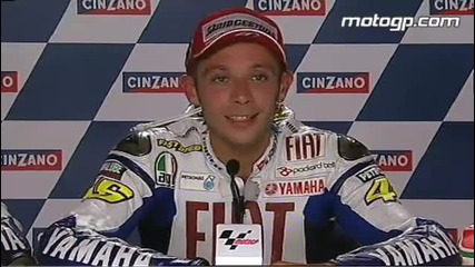 Rossi interview after the Catalunya Gp 