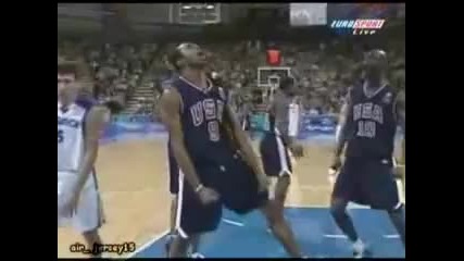 Vince Carter dunks over 7 2 Wiess (from All Angles!!!!!) 
