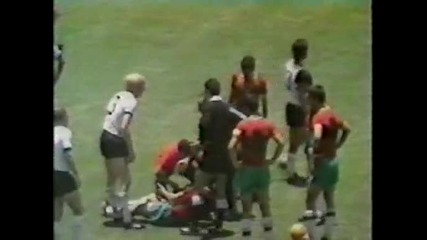 Световно по футбол 1970 България - Германия (фрг)