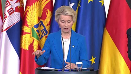 Фон дер Лайен: Берлинският процес е гарант за бъдещето на Западните Балкани в ЕС