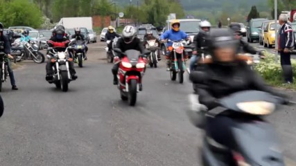 Мотоциклетно шоу на Полигона край Благоевград