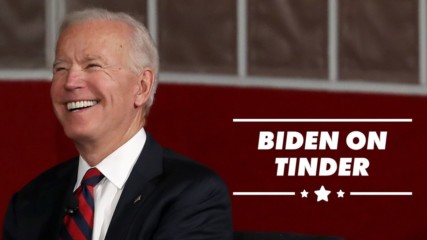 Here's why Joe Biden keeps popping up on Tinder
