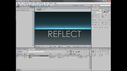Уроци Adobe After Effects - Reflection Plug-in