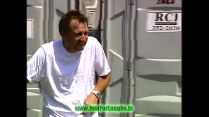 Head in the toilet prank - Just For Laughs
