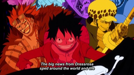 One Piece Епизод 736 English Sub