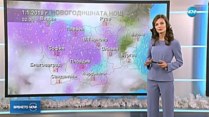 Прогноза за времето (27.12.2018 - централна)