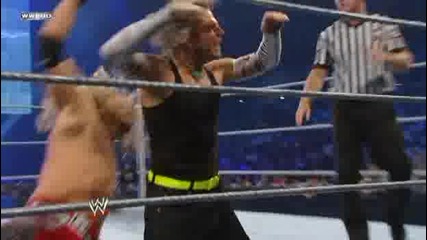 Smackdown 29/05/2009 Jeff Hardy vs Chris Jericho & Edge
