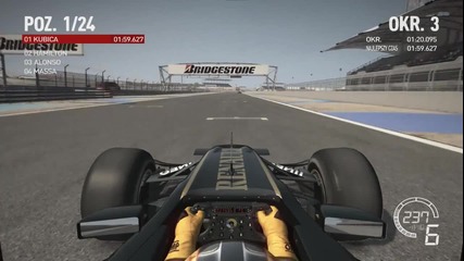 F1 2010 New Lotus - Renault R31 Gp Car 2011 Onboard with Robert Kubica